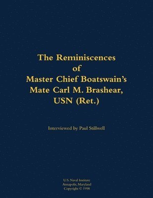 bokomslag Reminiscences of Master Chief Boatswain's Mate Carl M. Brashear, USN (Ret.)