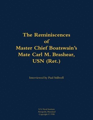 bokomslag Reminiscences of Master Chief Boatswain's Mate Carl M. Brashear, USN (Ret.)