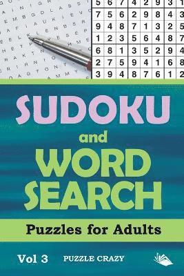 bokomslag Sudoku and Word Search Puzzles for Adults Vol 3