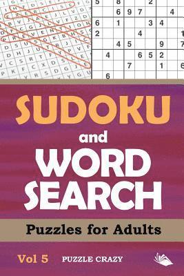 bokomslag Sudoku and Word Search Puzzles for Adults Vol 5