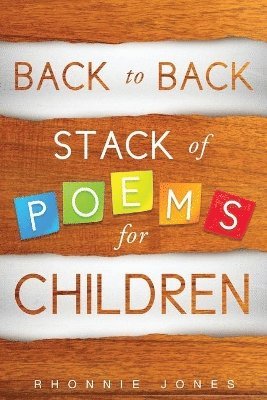 bokomslag Back to Back Stack of Poems for Children