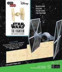bokomslag Incredibuilds: Star Wars: Tie Fighter 3D Wood Model