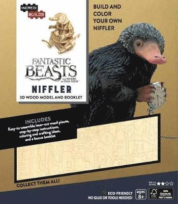Incredibuilds: Fantastic Beasts and Where to Find Them: Niffler 3D Wood Model and Booklet 1