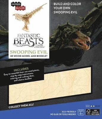 Incredibuilds: Fantastic Beasts and Where to Find Them: Swooping Evil 3D Wood Model and Booklet 1