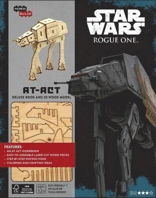 Kogge Michael - IncrediBuilds: Star Wars: Rogue One: AT-ACT Deluxe Book and Model Set, Inbunden