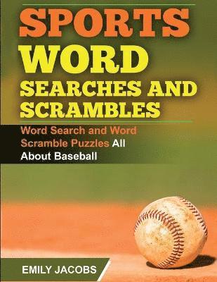 Emily Jacobs - Sports Word Searches and Scrambles - Baseball, Häftad
