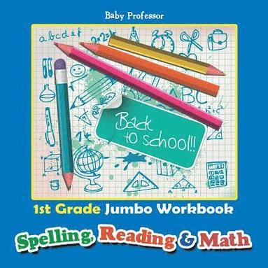 bokomslag 1st Grade Jumbo Workbook Spelling, Reading & Math