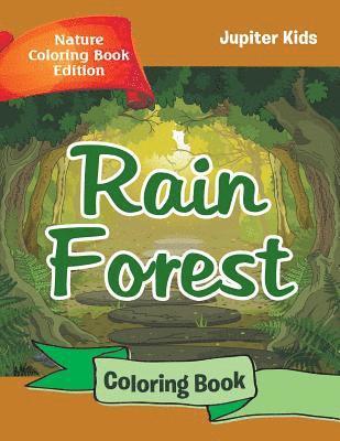 bokomslag Rain Forest Coloring Book