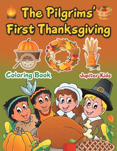 bokomslag Pilgrims' First Thanksgiving Coloring Book