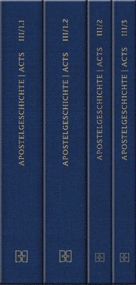 bokomslag Novum Testamentum Graecum - Editio Critica Maior Vol. III: Parts 1-3 Complete Volume