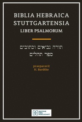 bokomslag Biblia Hebraica Stuttgartensia Liber Psalmorum