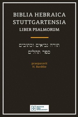 bokomslag Biblia Hebraica Stuttgartensia Liber Psalmorum