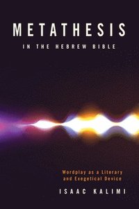 bokomslag Metathesis In The Hebrew Bible