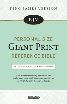 bokomslag KJV Personal Size Giant Print Reference Bible