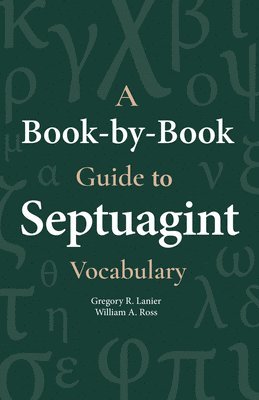 bokomslag Book-By-Book Guide to Septuagint Vocabulary