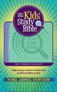 bokomslag KJV Kids Study Bible, Flexisoft (Red Letter, Imitation Leather, Purple/Green)