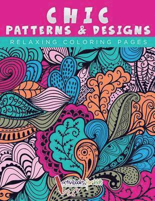 Chic Patterns & Designs - Relaxing Coloring Pages 1