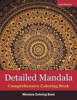 Activibooks - Detailed Mandala Comprehensive Coloring Book, Häftad