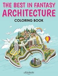 bokomslag Best in Fantasy Architecture Coloring Book