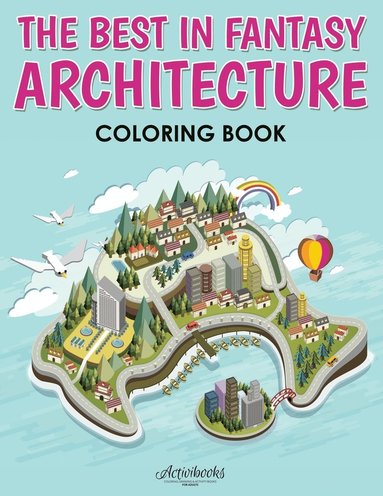 bokomslag Best in Fantasy Architecture Coloring Book