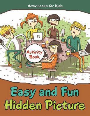 bokomslag Easy and Fun Hidden Picture Activity Book