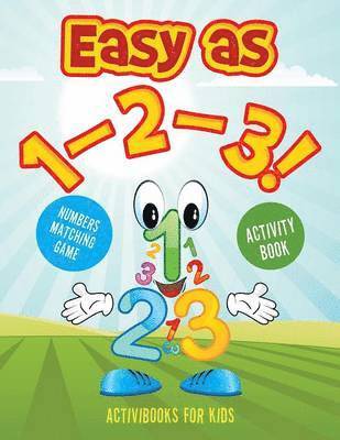 bokomslag Easy as 1-2-3! Numbers Matching Game Activity Book
