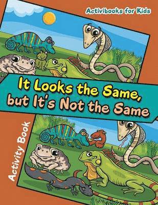 bokomslag It Looks the Same, but It's Not the Same Activity Book