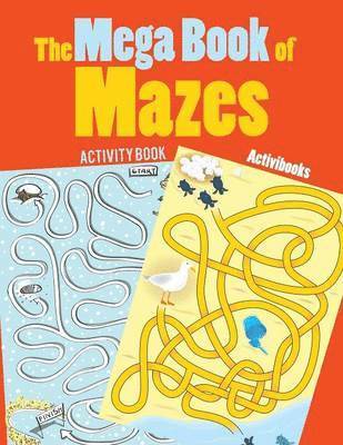 bokomslag Mega Book of Mazes Activity Book