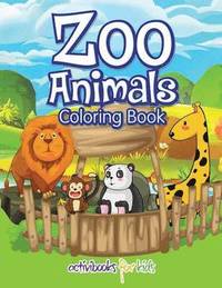 bokomslag Zoo Animals Coloring Book