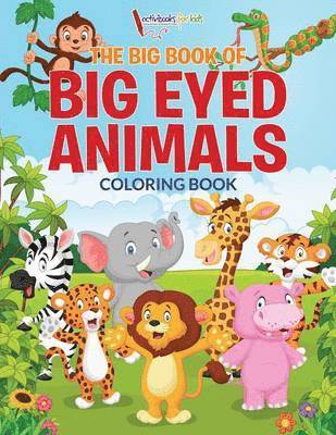 bokomslag Big Book of Big Eyed Animals Coloring Book