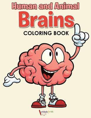 bokomslag Human and Animal Brains Coloring Book