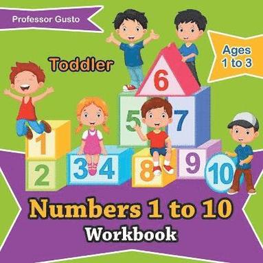 bokomslag Numbers 1 to 10 Workbook Toddler - Ages 1 to 3