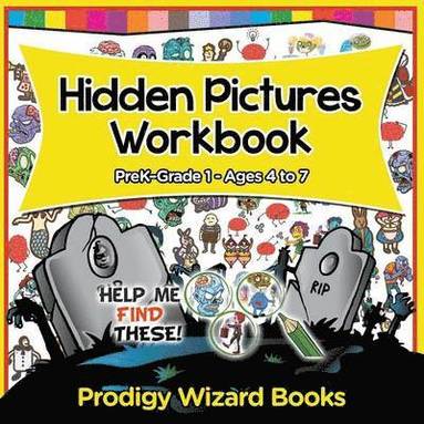 Prodigy - Hidden Pictures Workbook PreK-Grade 1 - Ages 4 to 7, Häftad