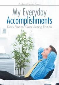 bokomslag My Everyday Accomplishments. Daily Planner Goal Setting Edition