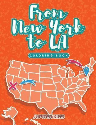bokomslag From New York to LA Coloring Book