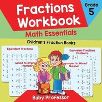 bokomslag Fractions Workbook Grade 5 Math Essentials