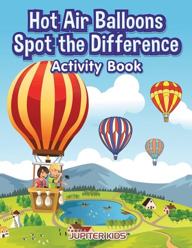 bokomslag Hot Air Balloons Spot the Difference Activity Book