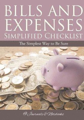 bokomslag Bills and Expenses Simplified Checklist
