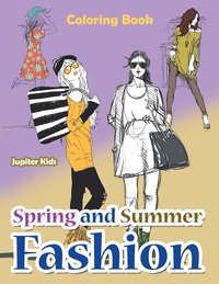 bokomslag Spring and Summer Fashion Coloring Book