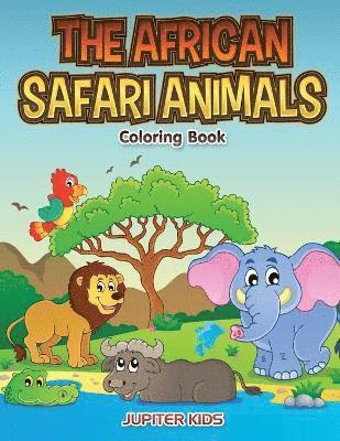Jupiter Kids - African Safari Animals Coloring Book, Häftad