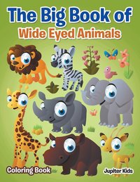 bokomslag Big Book of Wide Eyed Animals Coloring Book