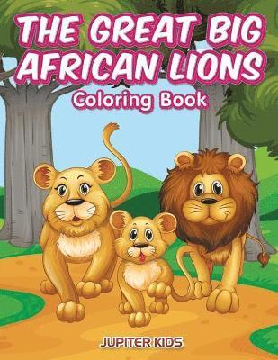 bokomslag Great Big African Lions Coloring Book