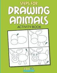 bokomslag Steps for Drawing Animals Activity Book