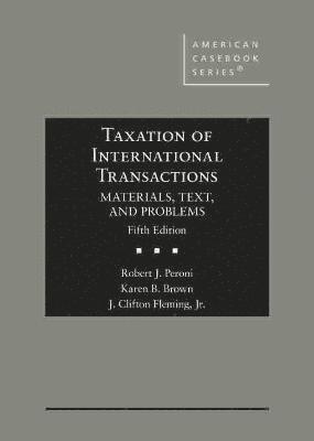 bokomslag Taxation of International Transactions