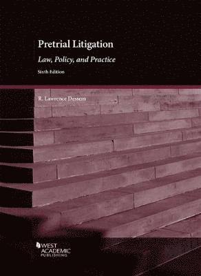bokomslag Pretrial Litigation, Law, Policy and Practice
