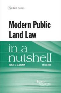 bokomslag Modern Public Land Law in a Nutshell