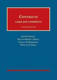 bokomslag Contracts, Cases and Comments