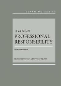 bokomslag Learning Professional Responsibility