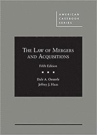 bokomslag The Law of Mergers and Acquisitions