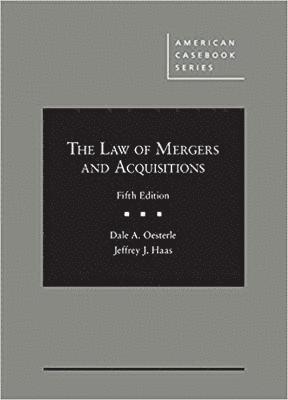 bokomslag The Law of Mergers and Acquisitions